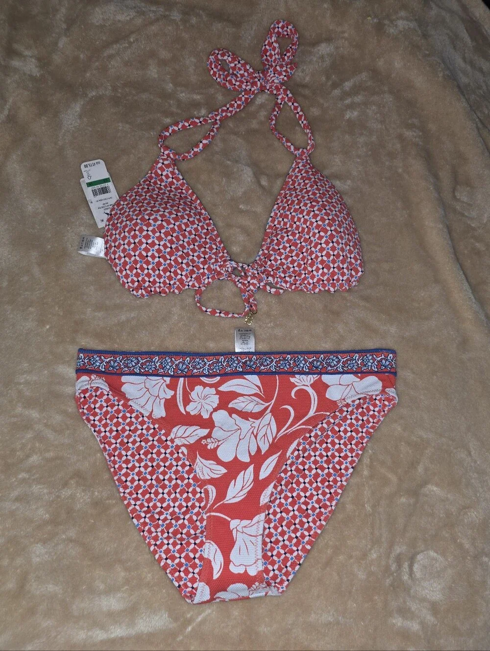 Tommy Bahama Island Cays Fiori Rev Halter & Hipster Bikini Set